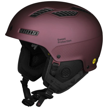 Sweet Protection Igniter 2Vi MIPS Ski Helmet - Lightweight Highly Ventilated Hard Shell Adjustable Snowboarding Helmet Barbera Metallic Medium/Large